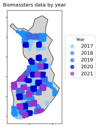Spatial distribution